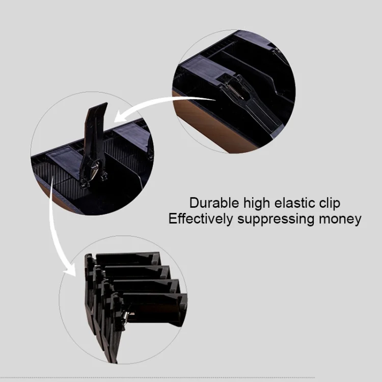 HC8469B_7.webp Durable Four-frame ABS Cash Coin Register Insert Tray Cashier Drawer Storage Cash Register Tray Box Classify Organizer - Image 8