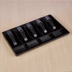 Durable Five-frame ABS Cash Coin Register Insert Cashier Drawer Storage Cash Register Tray Box Classify Organizer - Image 3