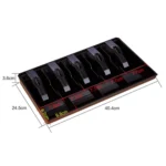 Durable Five-frame ABS Cash Coin Register Insert Cashier Drawer Storage Cash Register Tray Box Classify Organizer - Image 4