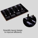 Durable Five-frame ABS Cash Coin Register Insert Cashier Drawer Storage Cash Register Tray Box Classify Organizer - Image 6