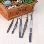 4pcs Stainless Steel Plants Cleaner Tool Crooked Tweezer Plants Cleaning Tool Aquarium Maintenance Tools Marine Aquarium Live Plants Tweezers,Length:17cm - Image 3