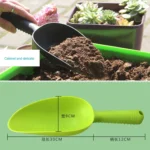 Plastic Soil Shovel Spoon Teaspoons Plastic Shovel Garden Tools Bucket Shovel Potted Cultivation Cylinder Mini Fleshy Plant Soil Spade Shovel, Random Color Delivery - Image 2