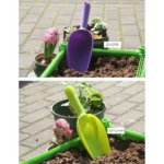 Plastic Soil Shovel Spoon Teaspoons Plastic Shovel Garden Tools Bucket Shovel Potted Cultivation Cylinder Mini Fleshy Plant Soil Spade Shovel, Random Color Delivery - Image 3