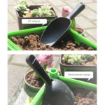 Plastic Soil Shovel Spoon Teaspoons Plastic Shovel Garden Tools Bucket Shovel Potted Cultivation Cylinder Mini Fleshy Plant Soil Spade Shovel, Random Color Delivery - Image 4