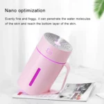 ML-S2 Water Cup Shape Intelligent Mute LED Night Light Atomized Humidifier Air humidification Machine - Image 6
