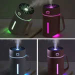 ML-S2 Water Cup Shape Intelligent Mute LED Night Light Atomized Humidifier Air humidification Machine - Image 10