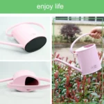 Watering Pot PP Gardening Supplies Watering Can Long Mouth Watering Irrigation Tools Portable Flower Pots, Capacity: 1.3L, Random Color Delivery - Image 4