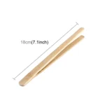 Bamboo Straight Tweezer Plants Cleaning Tool Moss Micro-landscape Making Tools Bamboo Product Plants Tweezers, Length: 18cm - Image 2