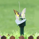 Solar Powered Electric Rotating Butterfly Hummingbird Decorative Fly Simulation Butterfly Pet Funny Toy Gardening Pastoral Decoration Toys - Image 4