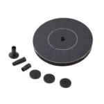 Solar Powered Water Pump Garden Fountain Floating Panel Watering Pond Kit for Waterfalls Water Display Park Pool Decoration Fountain, Diameter: 16cm - Image 5