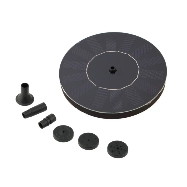 HC8600_4.webp Solar Powered Water Pump Garden Fountain Floating Panel Watering Pond Kit for Waterfalls Water Display Park Pool Decoration Fountain, Diameter: 16cm - Image 5