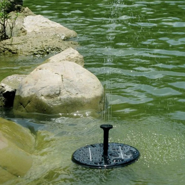 HC8600_6.webp Solar Powered Water Pump Garden Fountain Floating Panel Watering Pond Kit for Waterfalls Water Display Park Pool Decoration Fountain, Diameter: 16cm - Image 7