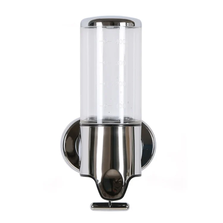 HC8677CW.webp Hotel Shower Manual Dispenser Wall Mounted Washing Liquid Shampoo Soap Bottle, Capacity: 500ml - Image 1