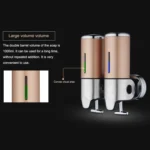 Hotel Shower Manual Dispenser Wall Mounted Washing Liquid Shampoo Soap Bottle, Capacity: 500ml - Image 7