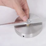 Creative 3D Mirror DIY Wall Sticker Clock, Size: 120*120cm - Image 6