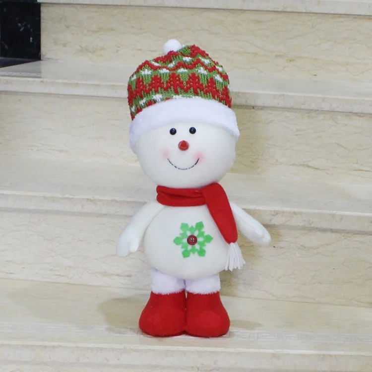 HC8785_1.webp Large Size Standing Style Christmas Home Decoration Snowman Doll - Image 2