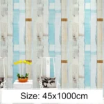 Creative PVC Autohesion Brick Decoration Wallpaper Stickers Bedroom Living Room Wall Waterproof Wallpaper Roll, Size: 45 x 1000cm