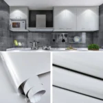 Pearlescent Creative PVC Brick Decoration Furniture Wallpaper Stickers Bedroom Living Room Wall Waterproof Wallpaper Roll, Size: 60x500cm