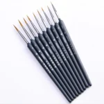 9 in 1 Art Supplies Weasel Hair Brush Watercolor Hook Line Brush Depict the Edge Pen Oil Painting Pen - Image 2