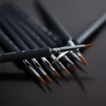 9 in 1 Art Supplies Weasel Hair Brush Watercolor Hook Line Brush Depict the Edge Pen Oil Painting Pen - Image 4