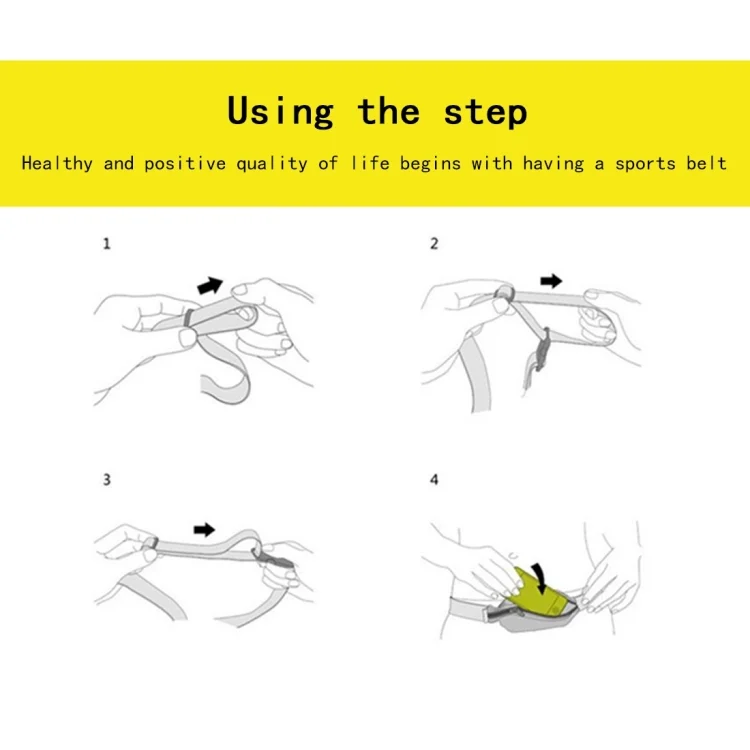 HC8887_4.webp Multifunctional Outdoor Sports Waterproof High Stretch Faux Leather Fabric Single Waist Bag with Night Reflective Strip, Random Color Delivery - Image 5