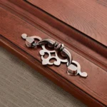 5 PCS 6057-64 Red Ancient Drawer Cabinet Door Bronze European Style Handle - Image 2