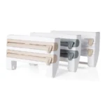 Kitchen Wall Mounted Cling Film Holder Wrap Storage Rack Hanger Rack Cutting Device, Size: 39 x 10 x 24cm - Image 2