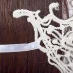 Halloween Masquerade Party Dance Sexy Lady Semi-eyed Face Lace Mask - Image 4