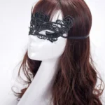 Halloween Masquerade Party Dance Sexy Lady Lace Crown Mask - Image 7