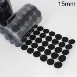 1000 PCS 16mm Round Nylon Adhesive Hook and Loop Fastener