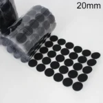 1000 PCS 20mm Round Nylon Adhesive Hook and Loop Fastener