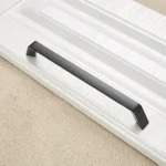 9009_192 Simple Black Drawer Cabinet Handle - Image 2