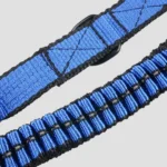 Pet Telescopic Buffer Double Traction Rope Nylon Reflective Braided Rope, Small, Length: 70cm, Random Color Delivery - Image 6