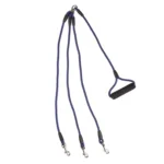 Pet Dog Nylon 3 in 1 Traction Rope Pet Walking Leads With Handle, Length: 124cm - Image 3