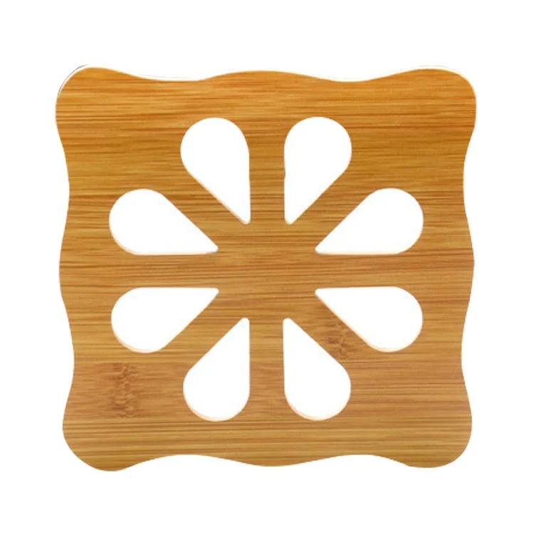 HC9096_2.webp 5pcs Cute Cartoon Kitchen Table Protect Wood Cup Pad Heat Insulation Coaster Mat, Random Style Delivery - Image 3