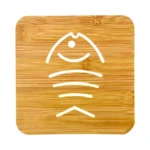 5pcs Cute Cartoon Kitchen Table Protect Wood Cup Pad Heat Insulation Coaster Mat, Random Style Delivery - Image 6