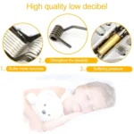 2 PCS Stainless Steel Hydraulic Hinge Copper Rod Hydraulic Buffer Hinge, 781 Middle Bend - Image 8