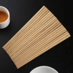 10 Pairs Natural Yellow Sandal Wood Non-slip Chopsticks - Image 3
