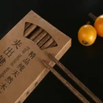 10 Pairs Natural Wenge Non-slip Chopsticks - Image 4