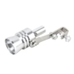 Universal Aluminum Turbo Sound Exhaust Muffler Pipe Whistle Car Simulator Whistler, Size: S - Image 2