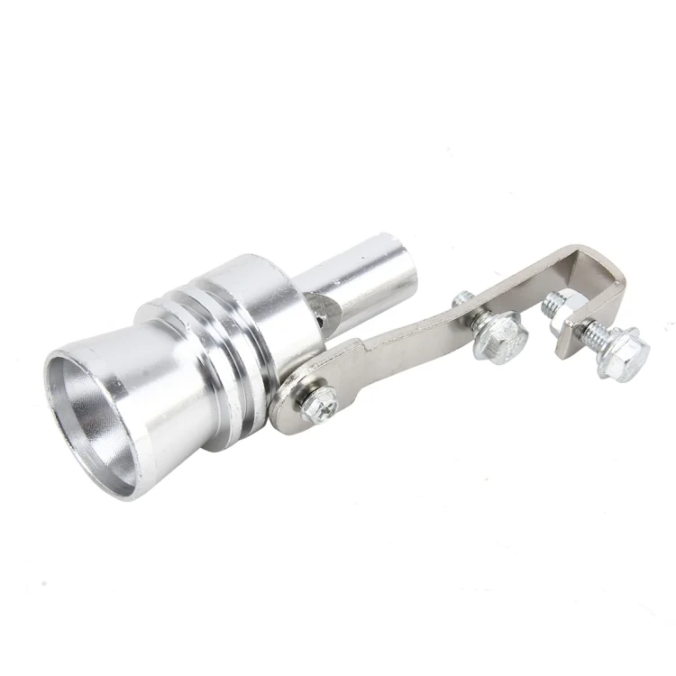 HC9213_1.webp Universal Aluminum Turbo Sound Exhaust Muffler Pipe Whistle Car Simulator Whistler, Size: S - Image 2