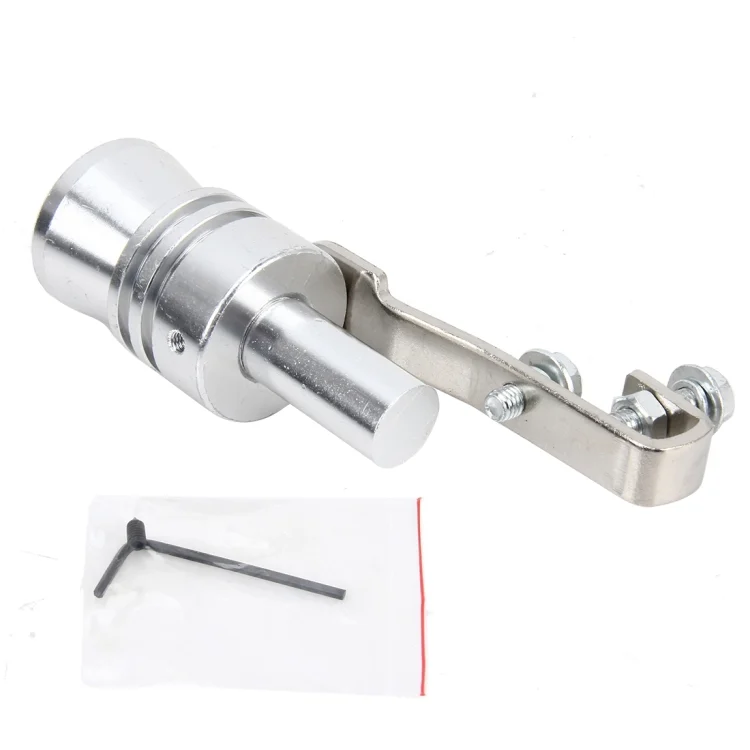 HC9213_2.webp Universal Aluminum Turbo Sound Exhaust Muffler Pipe Whistle Car Simulator Whistler, Size: S - Image 3