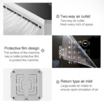 Nobico J008 Air Purifier Home Desktop Negative Ion Mini Purifier - Image 11