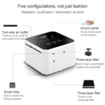 Nobico J008 Air Purifier Home Desktop Negative Ion Mini Purifier - Image 3