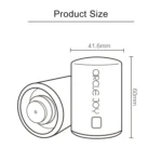 Original Xiaomi Youpin Circle Joy Stainless Steel Vacuum Memory Wine Stopper - Image 4