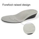 3.5cm PU Breathable Sport Height Increase Insoles, Size: L - Image 4
