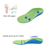 Children PU XO Leg Corrective Insole, Size: 22cm - Image 4