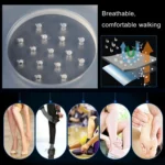 1 Pair Silica Gel Comfort Cushioning Heel Pads, Size: S - Image 6