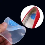 1 Pair Silica Gel Comfort Cushioning Heel Pads, Size: M - Image 4