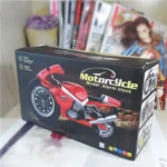 Creative Artistic Motorcycle Alarm Clock Desk Clock Model for Household Shelf Decorations - Image 5